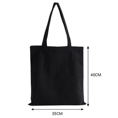 Black White Bear Print Shopper Tote for Women