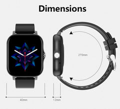 1.83'' Sport Smart Watch Fitness Clock Health Monitor Waterproof Smartwatch Wireless Call Watches for Man Woman IOS Android 2026