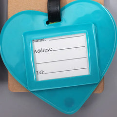 Newest Cute 26 Letters Luggage Travel Accessories Tag Silica Gel Suitcase ID Addres Holder Baggage Boarding Tag Portable Label
