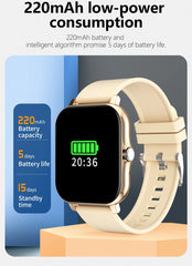 1.83'' Sport Smart Watch Fitness Clock Health Monitor Waterproof Smartwatch Wireless Call Watches for Man Woman IOS Android 2026