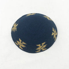 Jewish Kippah Black Hand Made Yarmulke Judaica Yamaka Kippa Yamakah Yarmulka Hat Men (15CM 5.9INCH)