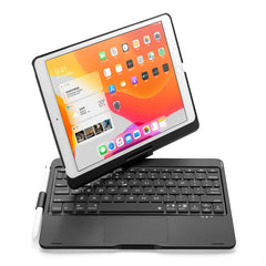 Bluetooth Magic Keyboard Case For iPad 7 8 9 Generation 10.2 Pro Air 3 10.5 Tablet Case Turkish Arabic Spanish Korean Keyboard