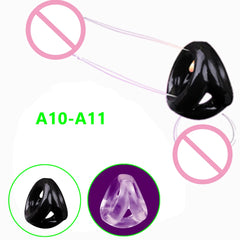 Penis Ring Reusable Silicone Semen Cock Ring Penis Enlargement Delayed Ejaculation Sex Toys For Men