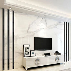 20pcs Simple Lines Acrylic 3D Wall Stickers DIY Background Mirror Strips Ceiling Waist Line Living Dining Room Art Home Decor Mirror Art