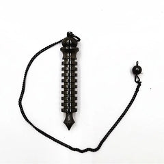Pendulum For Dowsing Divination Reiki Healing Spiritual Wicca Women Men Amulet Screw Shape Pendule Radiestesia Metal Charm Jewel