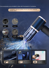 2026 New 4-in-1 Cordless Car Vacuum Cleaner 18000PA Strong Suction & Air Blower Handheld Wireless for Car Home Pet Hair Dust