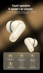 BOSECXT V11 TWS Wireless Earphones Touch Screen Digital Display Bluetooth Headset In Ear ANC Noise Reduction Headphone With Mic