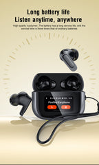 BOSECXT V11 TWS Wireless Earphones Touch Screen Digital Display Bluetooth Headset In Ear ANC Noise Reduction Headphone With Mic