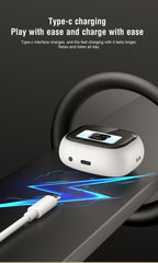 BOSECXT V11 TWS Wireless Earphones Touch Screen Digital Display Bluetooth Headset In Ear ANC Noise Reduction Headphone With Mic
