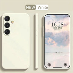 Delicate Liquid Silicone Camera Lens Protector Cases For S23 S24 S25 FE For Samsung Galaxy S23 S24 S25 S26 UItra Plus soft Cover