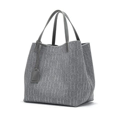 CH High Quality Craft Large Capacity Handbag Ladies Shoulder Bag Fashion Classic New Pure Color Outer Pocket Ladies Handbag