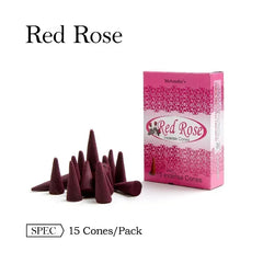 Mahendra Incense Cones Sandalwood Lavender Vanilla Meditation Staberry Jasmine Cones Tower Aromatherapy for Air Purification