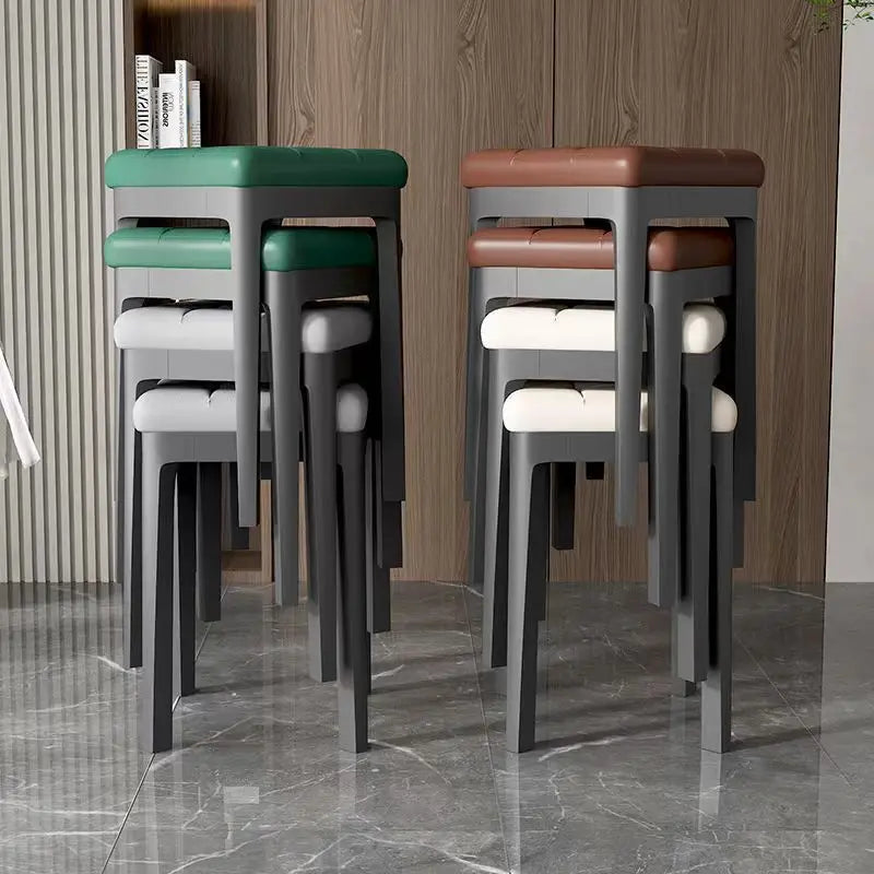 New Dinning Room Restaurants Stools Dining Room Chairs Colorful Small Stool Home Dining Chairs Home Kitchen & Dining Furniture