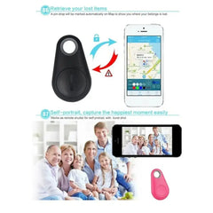 1-5pcs Mini GPS Tracker Bluetooth Tracker AntiLost Device Round Pet Kid Bag Wallet Tracking Smart Finder Locator for IOS Android
