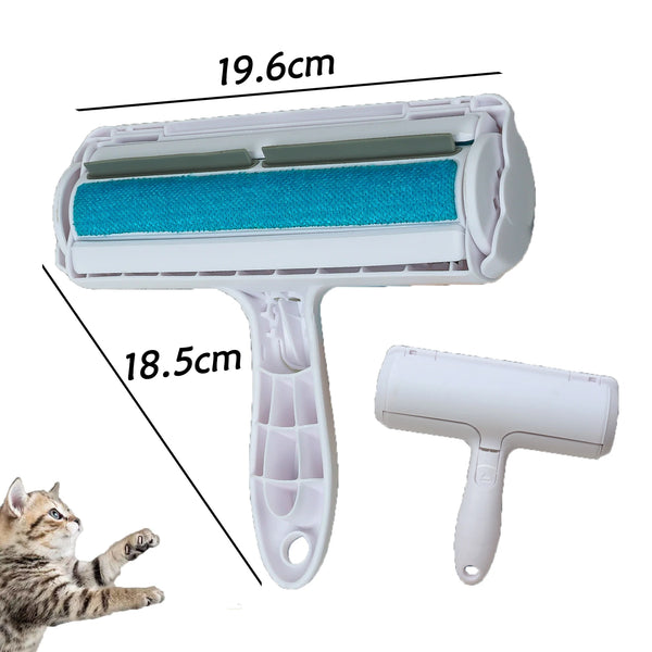 Reusable Pet Hair Removal Mitts & Lint Roller Set — product image 7