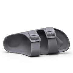Summer Adjustable Soft Slides Slippers For Men Flat EVA Slippers Lightweight Anti Slip Slippers Size 34-47 48 49  Dropshipping