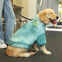 HOOPET 3XL-7XL Winter Thick Big Dog Clothes Lambs Wool Jacket for Medium Large Dogs Windproof Coat Pet Shop Pet Clothing