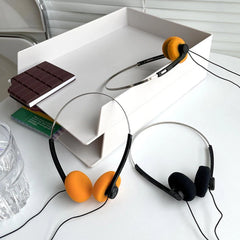 3.5mm Universal Headphone Music MP3 Retro Portable Wired Headset Sports Fashion Noise Cancelling Headphones Helmet For Laptop PC
