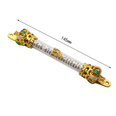Door Mezuzah Metal Case Mezuza Hannukah Decoration Gifts Home Retro Alloy