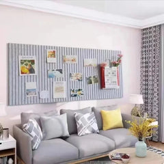1-4PCS Felt Wall Stickers School Works Display Bulletin Board Office Photo Wall Home Living Room TV Background Wall Decoration