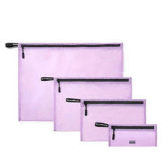 Ultralight Travel Packing Organizers Waterproof Nylon Zipper Pouch Luggage Suitcase Storage Bag for Clothes Cosmetics Toiletries