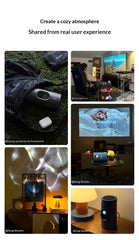 JMGO P5X Projector1080P 124%REC.709 Weight is as low as 0.73 kg Projectors Intelligent Obstacle Avoidance Camping Picnic