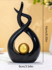 Nordic Ceramic Figurines for Living Room & Desk Decor