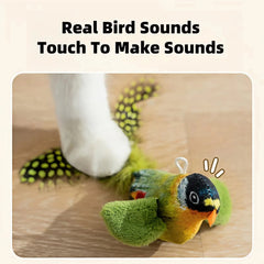 Cat Toys For Indoor Cats Interactive Cat Toy Realistic Bird Sound Cat Toy Plush Cat Toy Catnip Cat Toy for Cats Kitten Toy Pet Shop