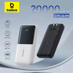 Baseus 20000mAh Power Bank | 22.5W PD Fast Charging Battery Pack