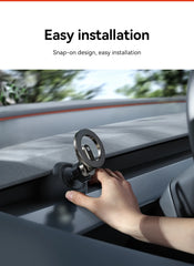 YZ For Tesla Model 3 Y/YL Highland Juniper Magnetic Car Phone Holder 360 Degree Rotation Metal Car Mount for All  Phones