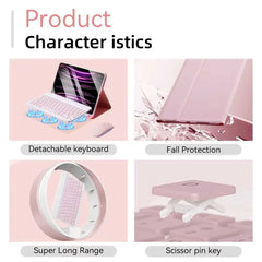 For iPad Backlight Keyboard Case For iPad 10.2 9 8 7th Gen iPad 10th Air 3 10.5 Pro Air 4th 5th 10.9 Pro 11 12.9 9.7 5 6th Cover