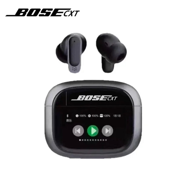 BOSECXT V11 TWS Wireless Earphones Touch Screen Digital Display Bluetooth Headset In Ear ANC Noise Reduction Headphone With Mic