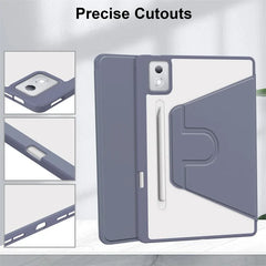 For Lenovo Xiaoxin Pad Pro 12 7 2025 Case TB375FC Acrylic Rotating Stand Tablet Funda For Lenovo Tab P12 12.7 inch TB371FC 2023