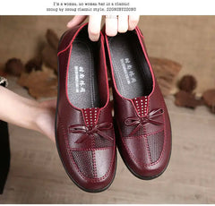 Women’s Leather Flats Classic Casual Loafers