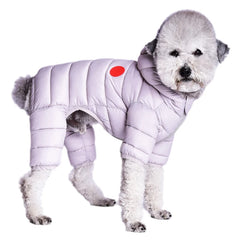 Winter Dog Clothes Overalls for Small Medium Dogs Luxury Fashion Lightweight Down-Like Cotton Padded Puppy Coat Soft Warm Jacket Pet Shop Pet Clothing