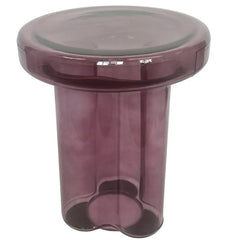 Artistic Glass Coffee Table, Creative Design End Tables for Living Room , Stylish Accent Tea Table with Various Sizes & Colors Living Room Furniture