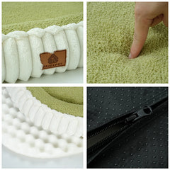 Winter Orthopedic Dog Bed for Dogs Breeds,Egg Crate Foam Dog Sofa Beds,Pet Couch Bed with Four Sided Bolster,Non-Slip Bottom Pet Shop