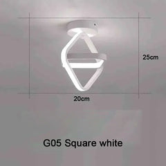 LED 25W Aisle Ceiling Light Modern Home Lighting LED Surface Mounted Bedroom Living Room Corridor Light Staircase Balcony Light