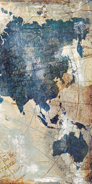 Abstract Wall Art Canvas Prints World Map Paintings For Living Room Wall Artwork Bedroom Posters and Pictures For Home Decor