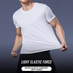 Men’s Quick Dry Gym Running T-Shirt Lightweight