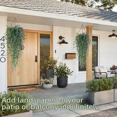 Artificial Plants Plastic Eucalyptus camellia Wedding Christmas Garden Home Outdoor UV protection Festival DIY Gift Decoration