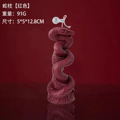Creative Serpent Candle, Halloween Scented Pillar, Atmospheric Home Decor Свечи И Подсвечники