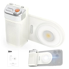NEEWER BASICS Magnetic Wireless Remote Control Phone Camera Grip with 2 in 1 Light  For   iPhone MagSafe Samsung