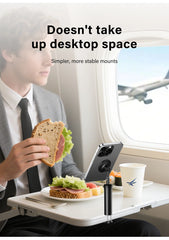Magnetic Mini Tripod for Phone Tablet Foldable Desk Magnetic Phone Stand Detachable Cell Phone Tripod Hands Free Holder For Vlog