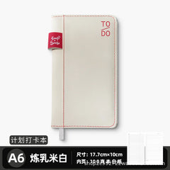2026 A6 Minimalist Daily Planner - Habit Tracker & To-Do List for Instagrammable Productivity Elegant Productivity Journal