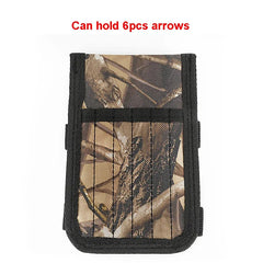Archery Crossbow Arrow Bag Protector Single/Double Layer 6/12 Holes Hand-held Short Arrows Quiver for Outdoor Hunting Shooting