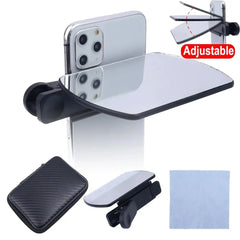 Smartphone Mirror Reflection Clip – Adjustable Selfie Tool