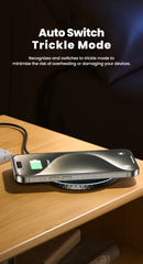 Toocki 15W Wireless Charger Pad Fast Wireless Charging Station for iPhone 15 14 13 12 Samsung Galaxy S23 S22 S21 S20 Airpods
