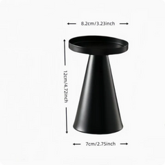 2026 gold and black Candle Holder New Romantic Candlelight Dinner Creative Iron Art Home Decoration Ornament
