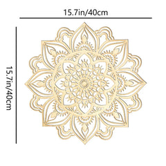 Metal Wall Art Moroccan Decoration to Enhance Your Living Room with Indian and Mandala Design Stylish Home Accent Piece